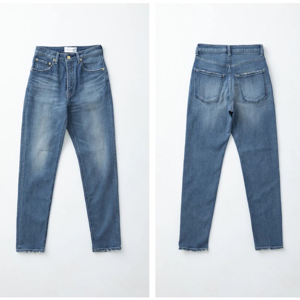 TU ES MON TRESOR The Sapphire Straight Jean 3 Year Mid Wash Sz 28 $356 {M27}